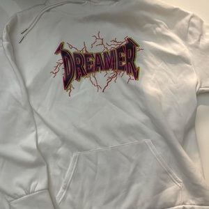 Oversized graphic hoodie